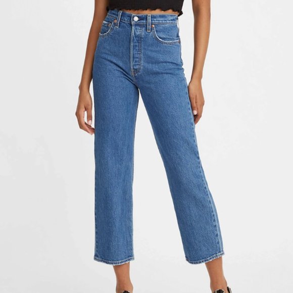 Levi’s Rib Cage Straight Jeans - Picture 1 of 3